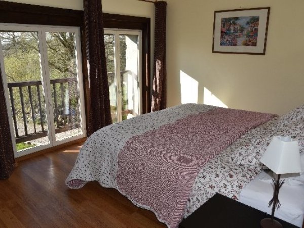 een van de slaapkamers